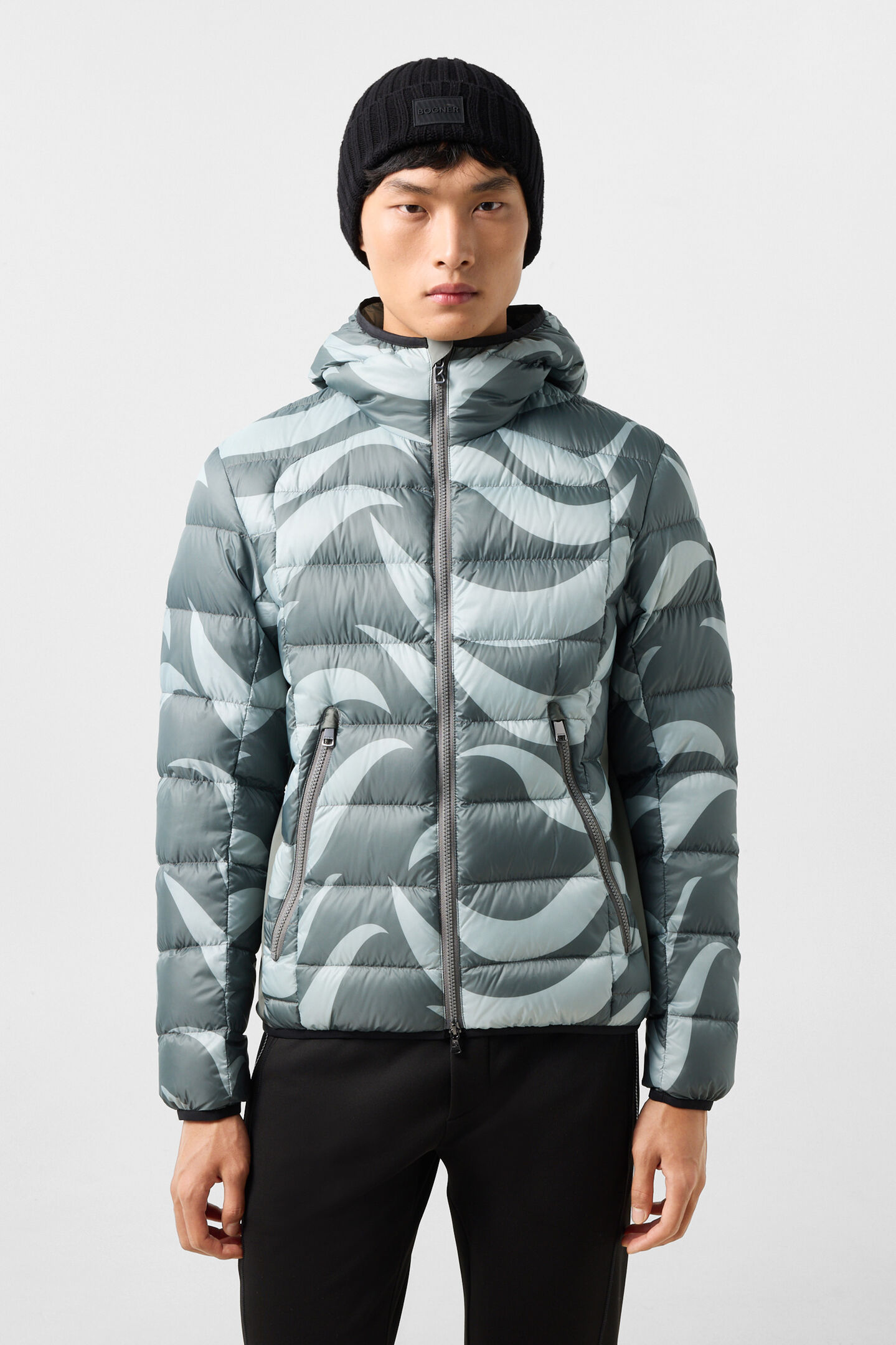 Jarne mid-layer down jacket Sage Grey