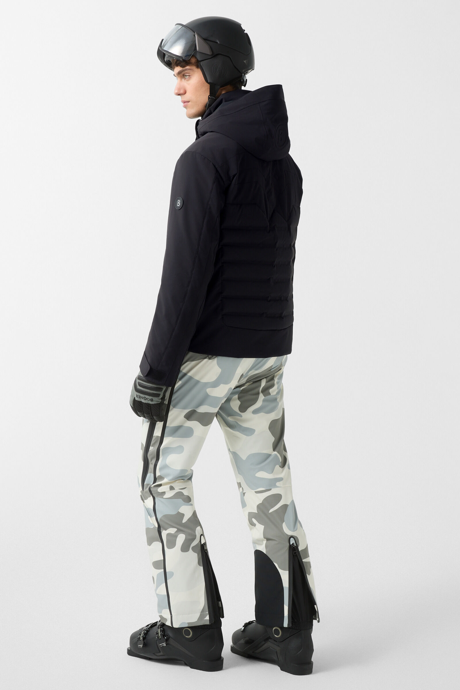 Feliks down ski jacket Black