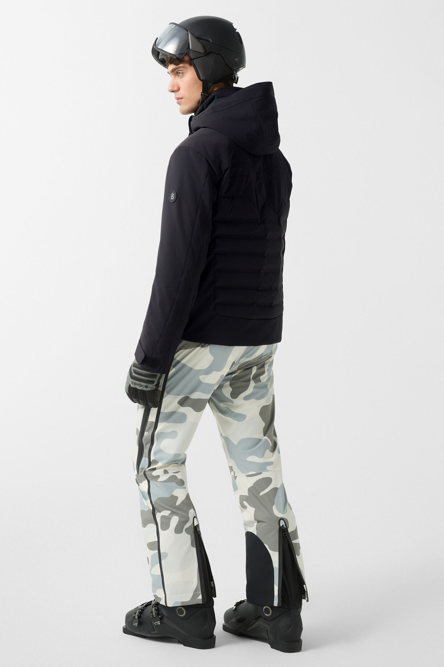 Feliks down ski jacket Black