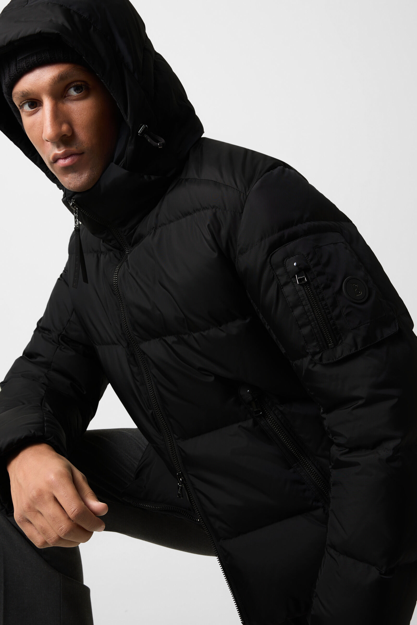 Jamy down jacket Black
