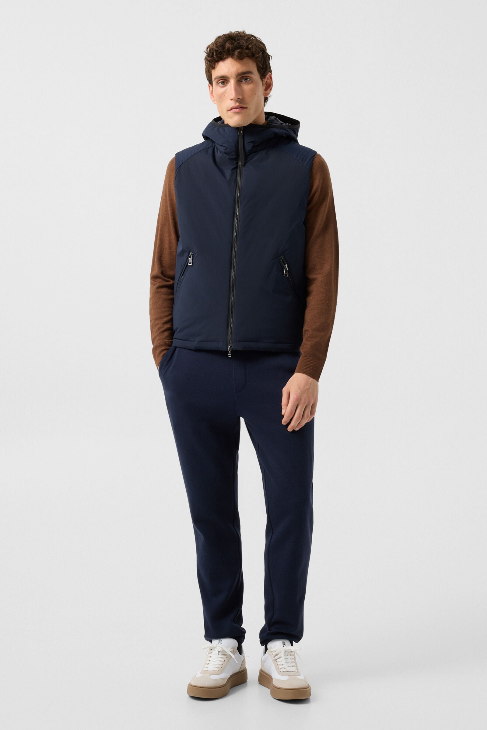 Clion lightweight down waistcoat Navy blue
