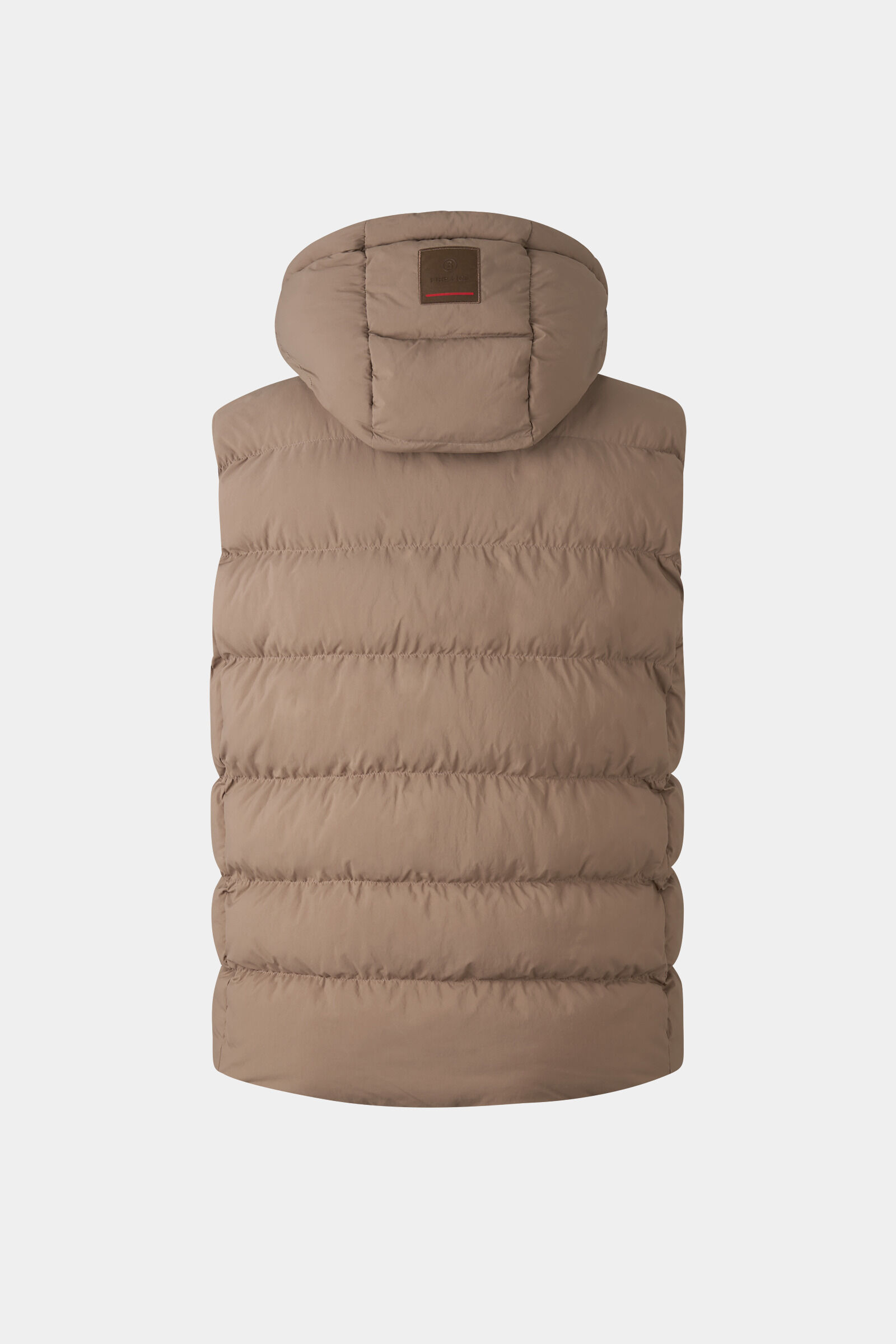 Howard quilted waistcoat Caramel