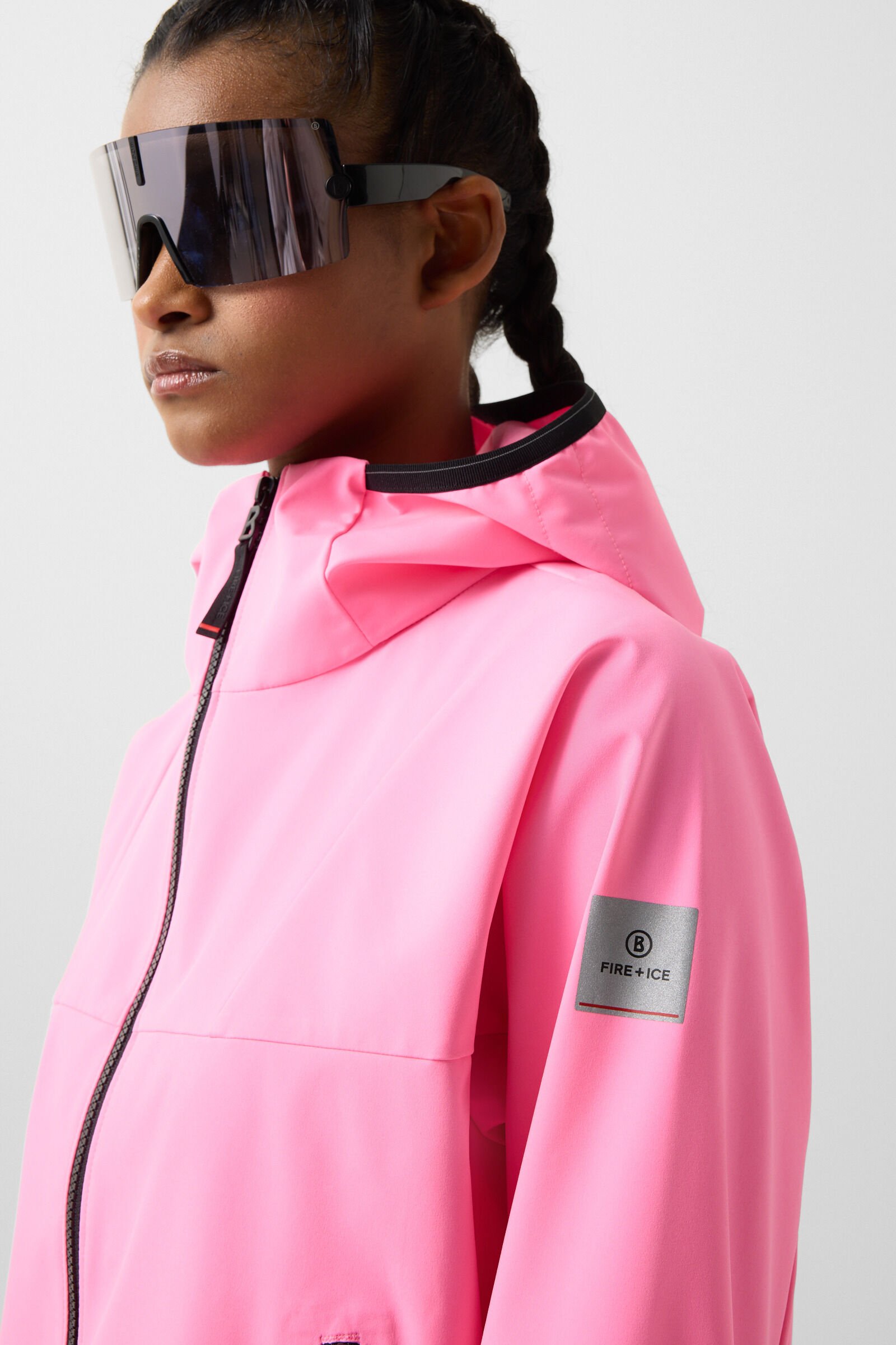 Softshell-Jacke Leska Pink