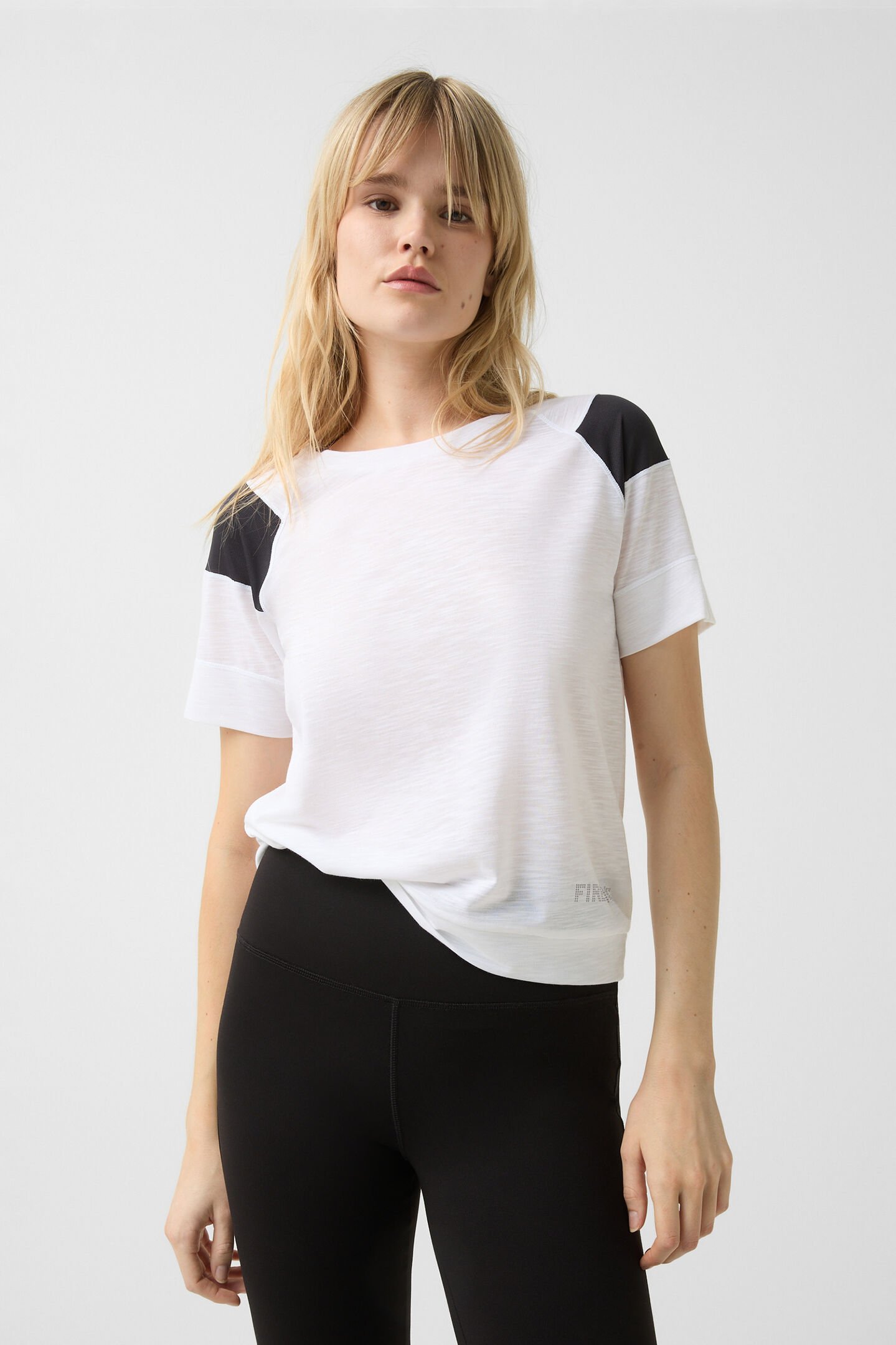 Helene shirt White/black