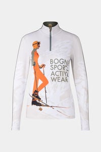 Première couche Julina Blanc cassé/orange/kaki Première couche Julina Blanc cassé/orange/kaki