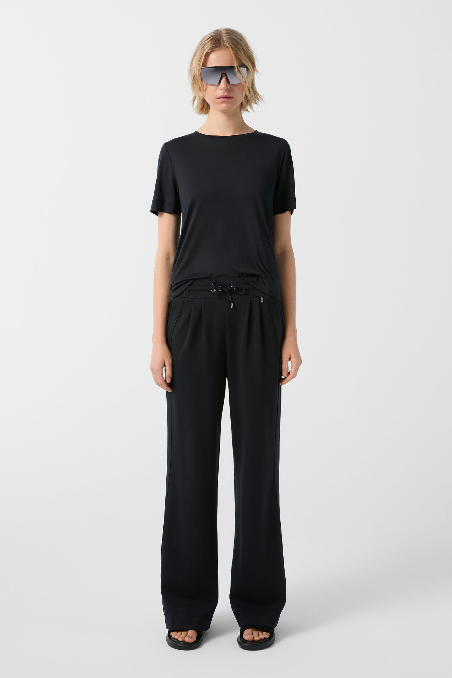 Filia jersey trousers Black