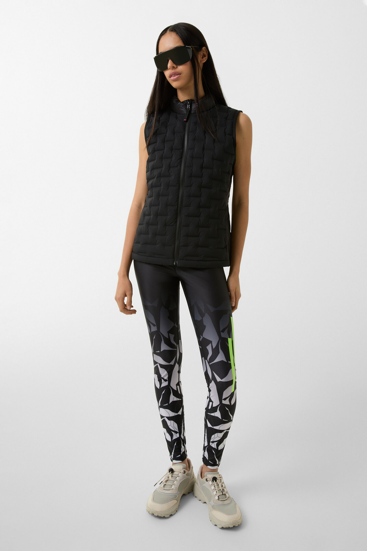 Fenja lightweight down waistcoat Black