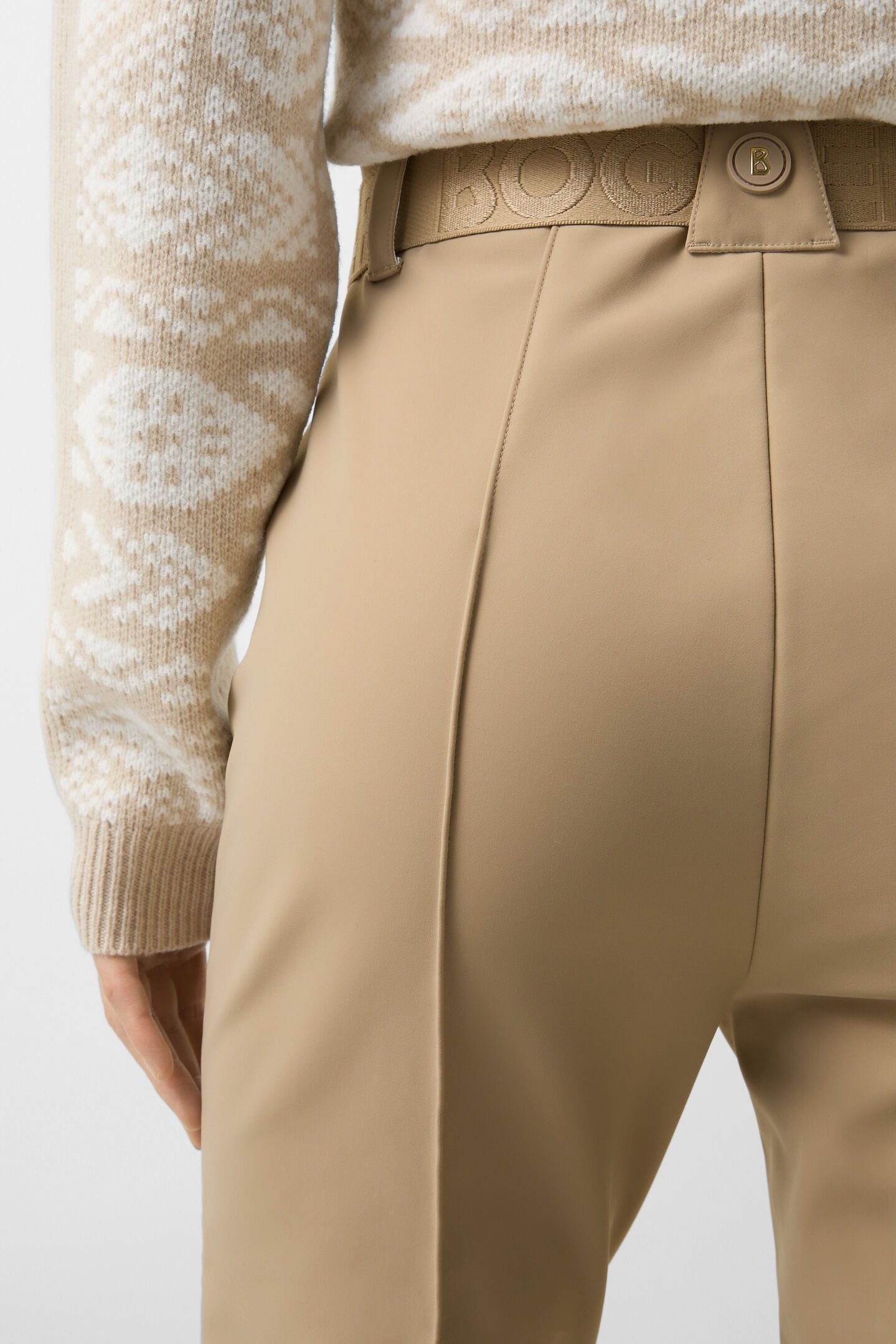 Eirin softshell stirrup trousers Beige