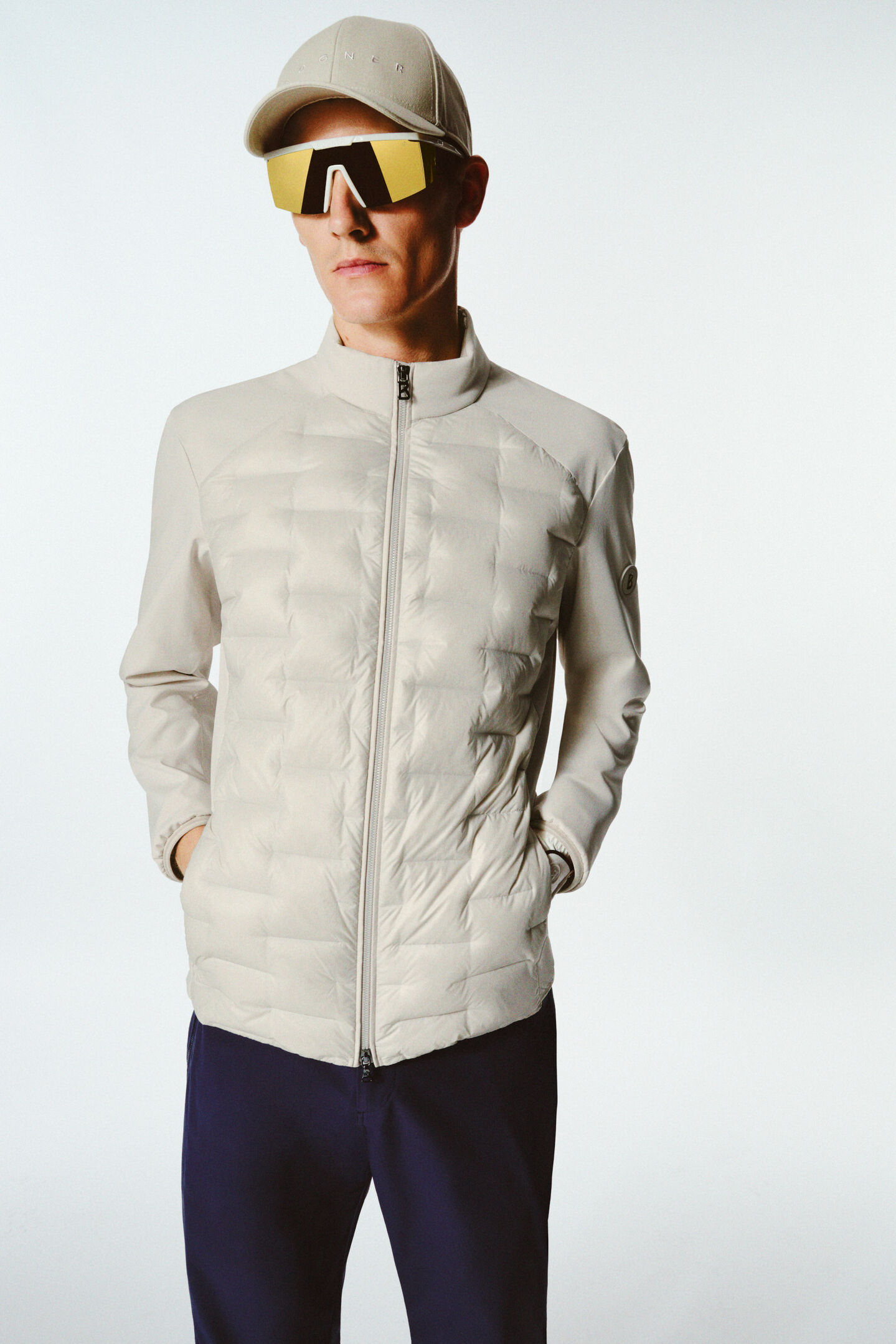 Dardan hybrid down jacket Sand