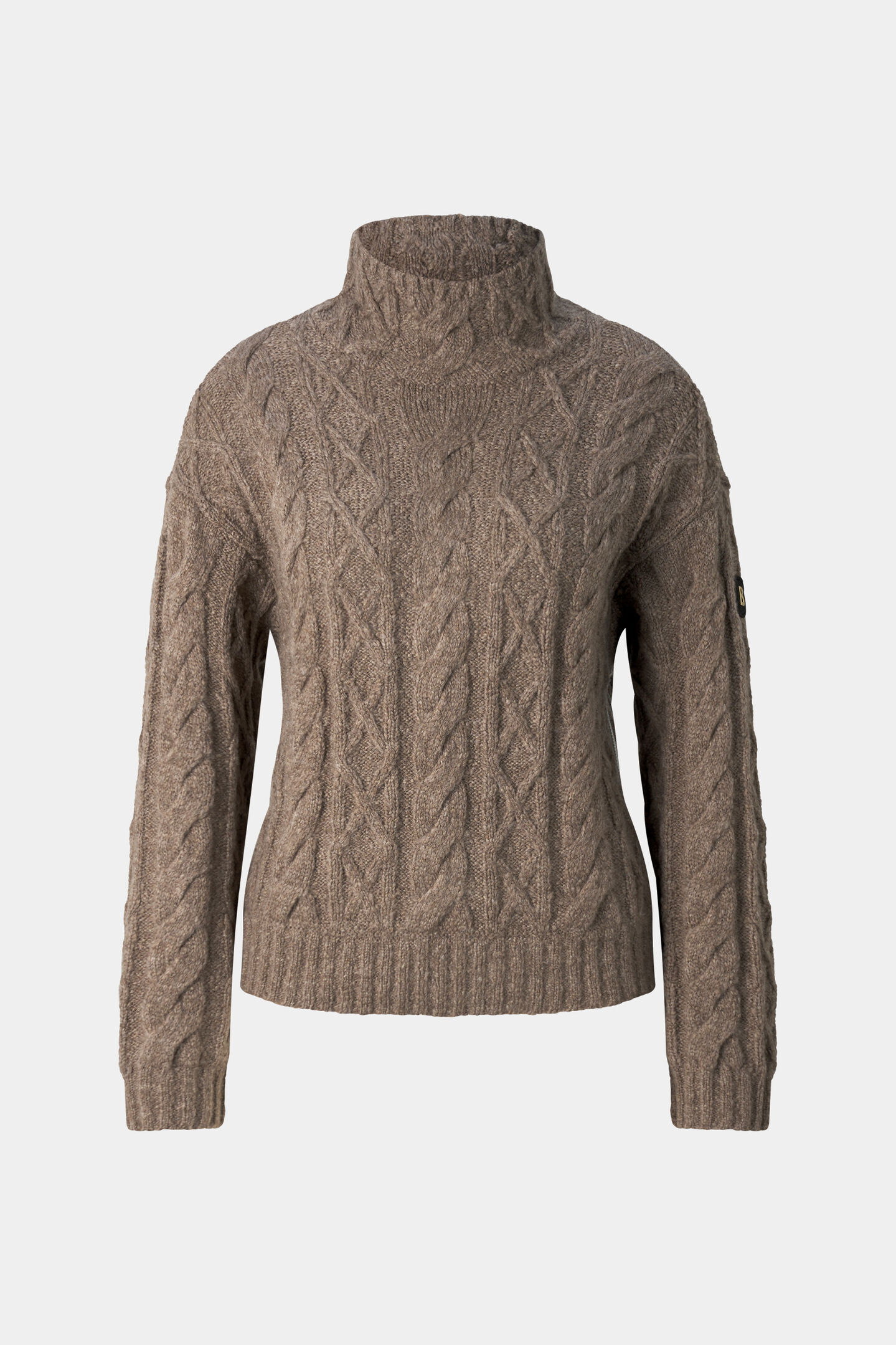 Malene virgin wool jumper Hazel