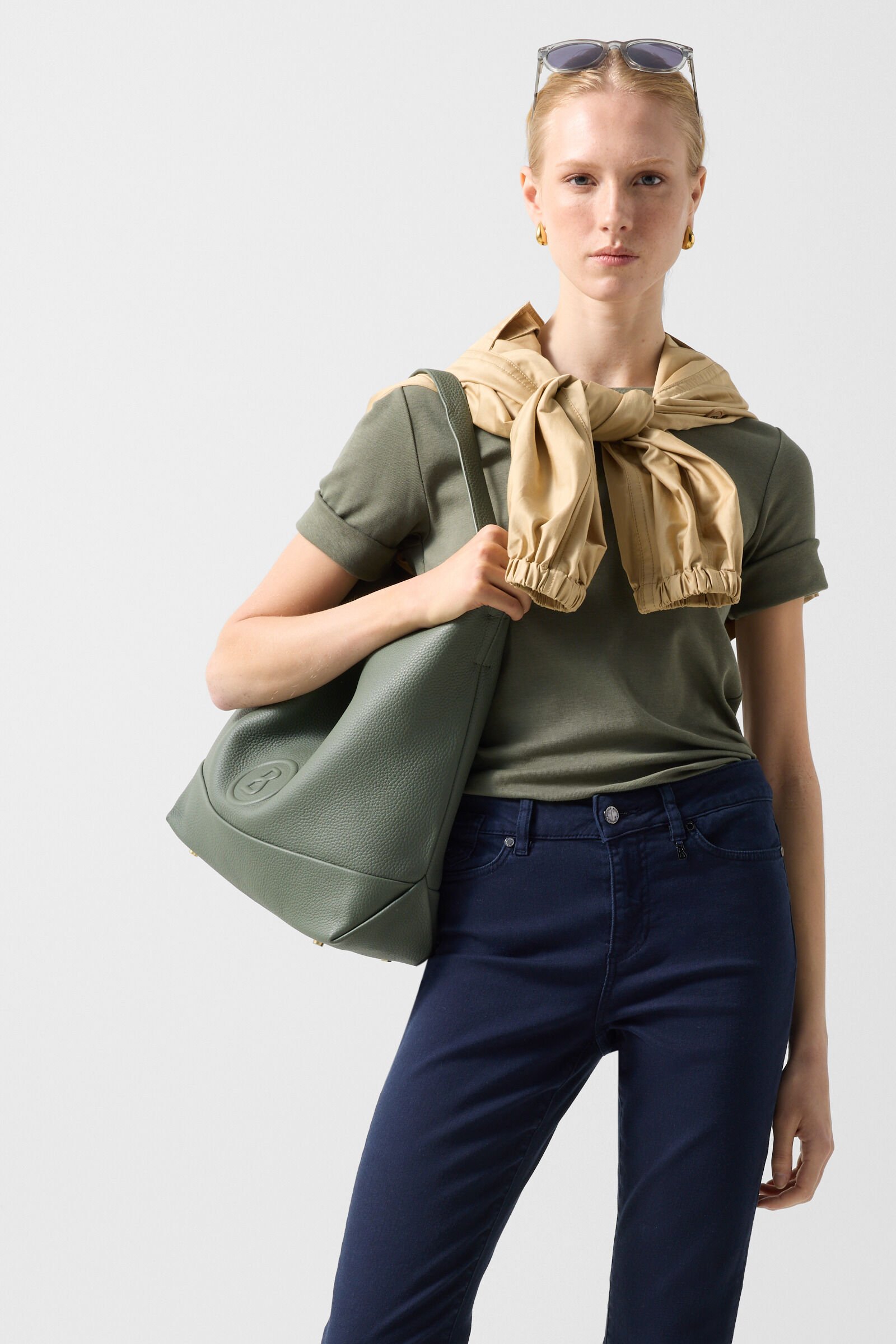 7/8 slim fit jeans Julie Navy blue