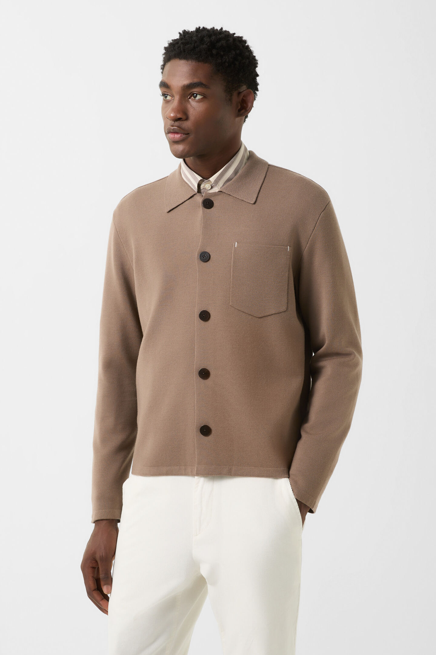 Strickjacke Olaf Mud