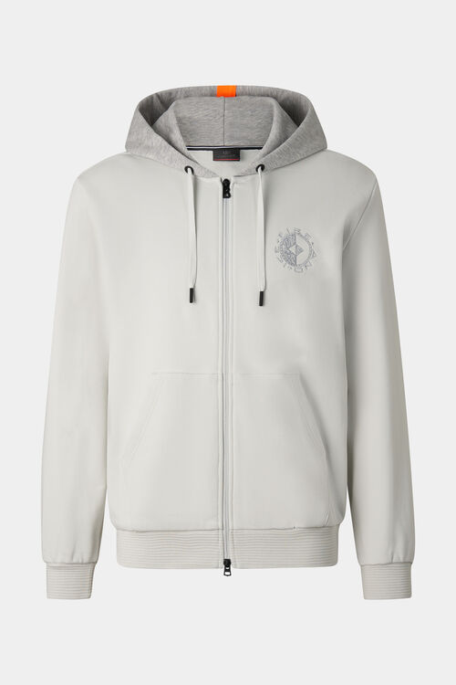Filipo jersey jacket Light grey
