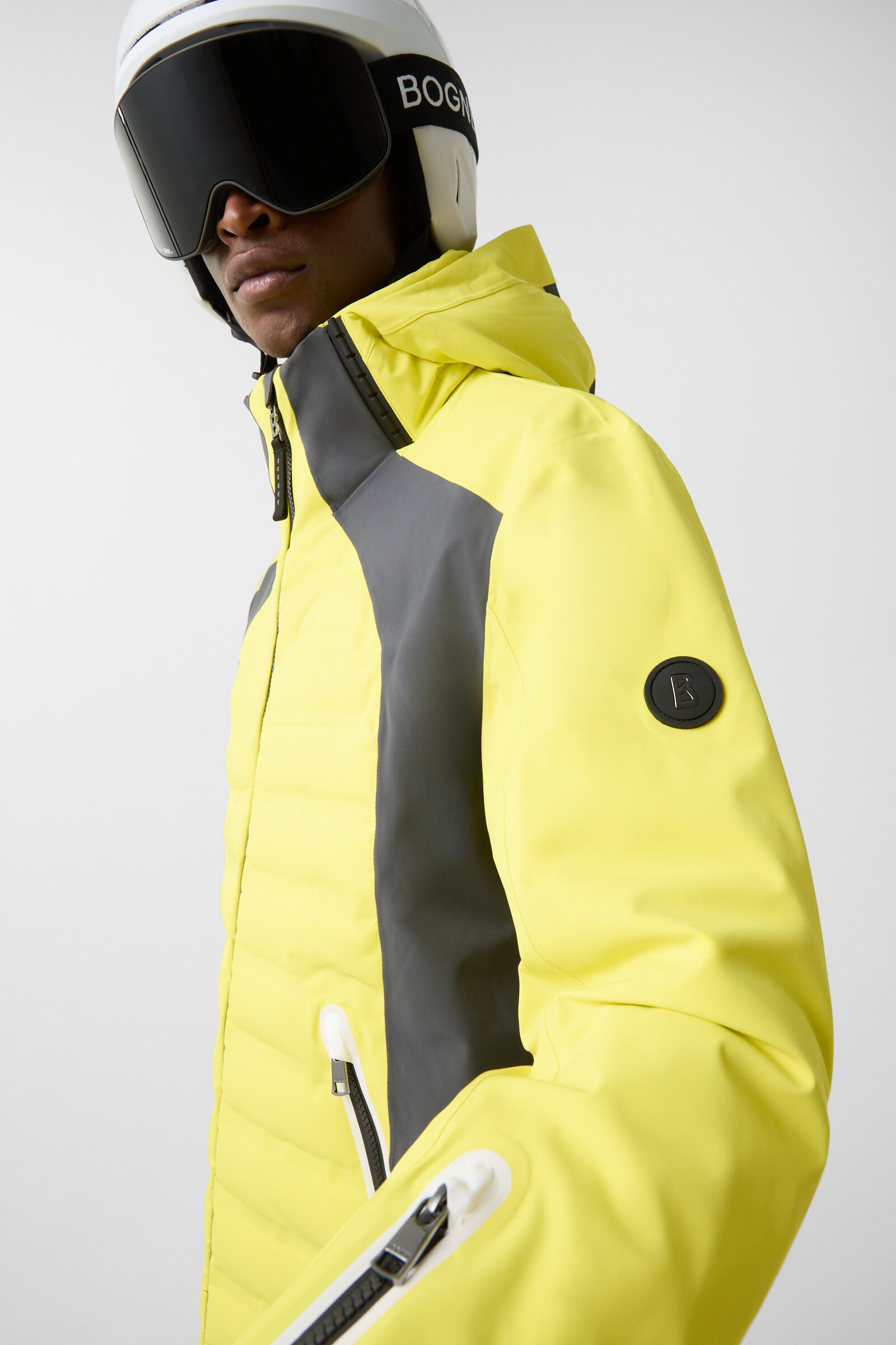 Bogner yellow ski jacket hot sale