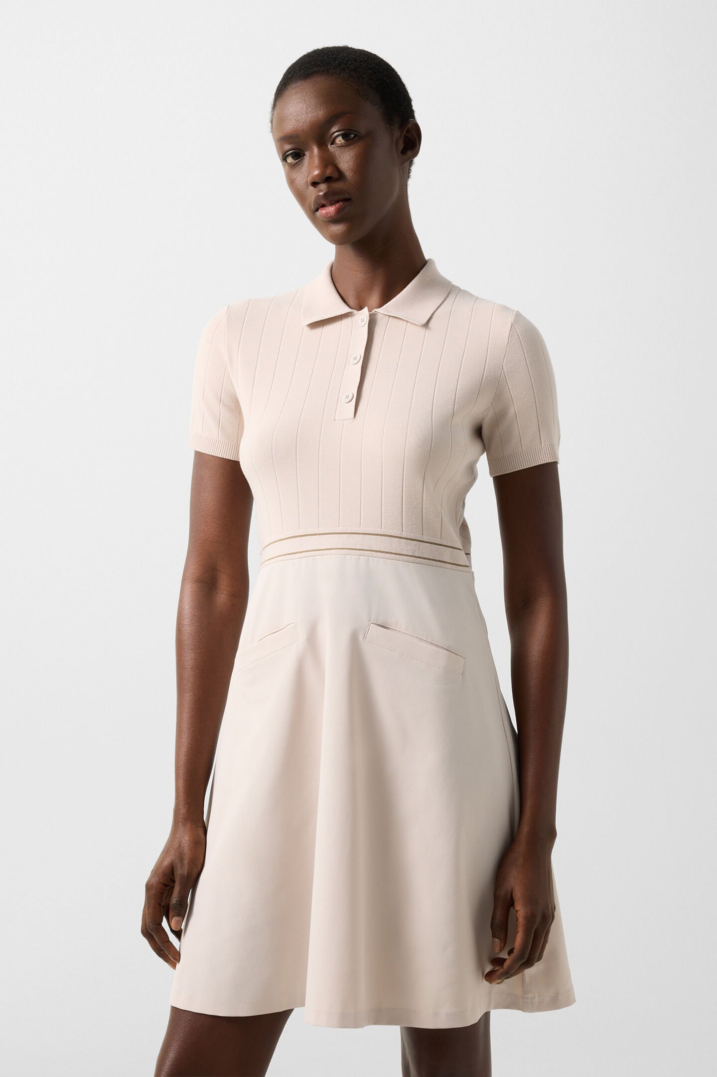 Selin polo dress Sand