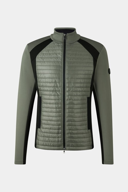 Midlayer Jesko Olive green/black