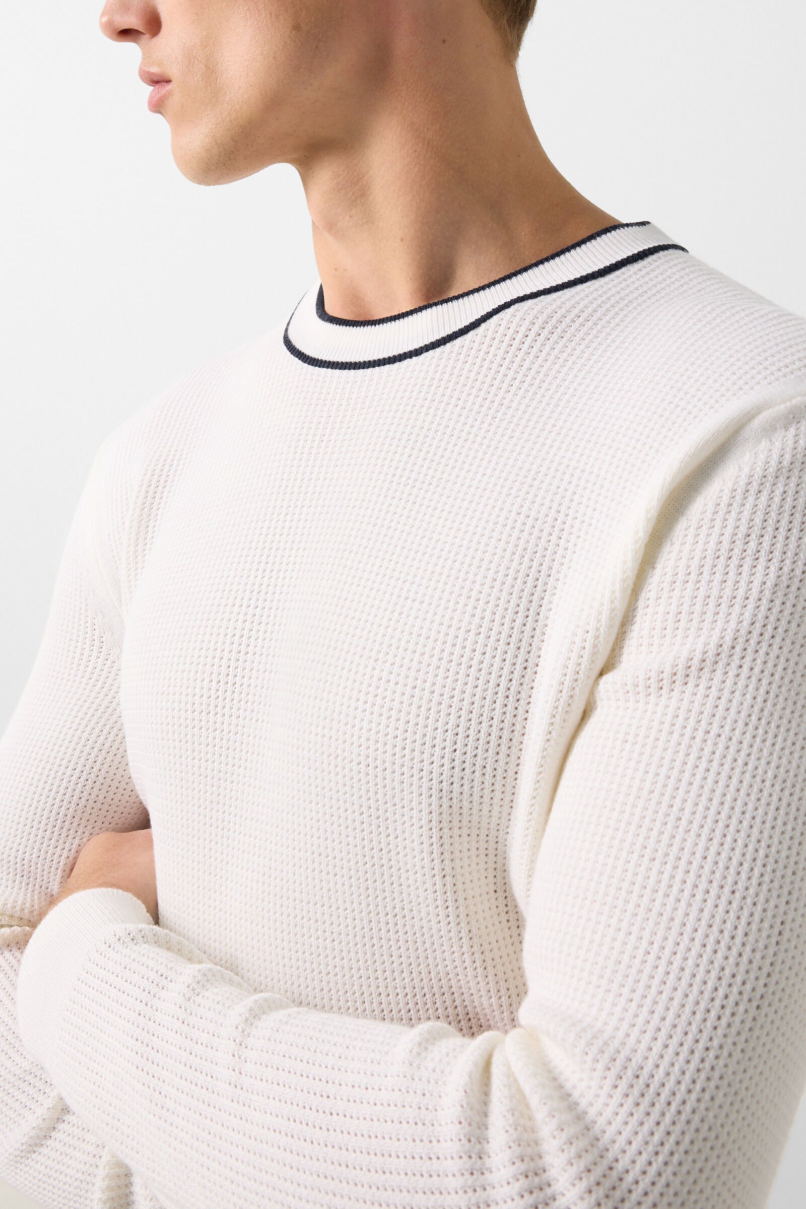 Pullover Levin Off-White