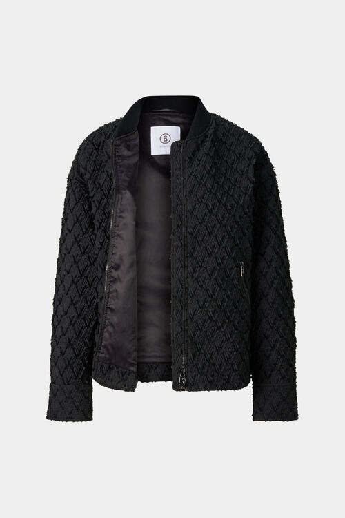 Janita-blouson Zwart