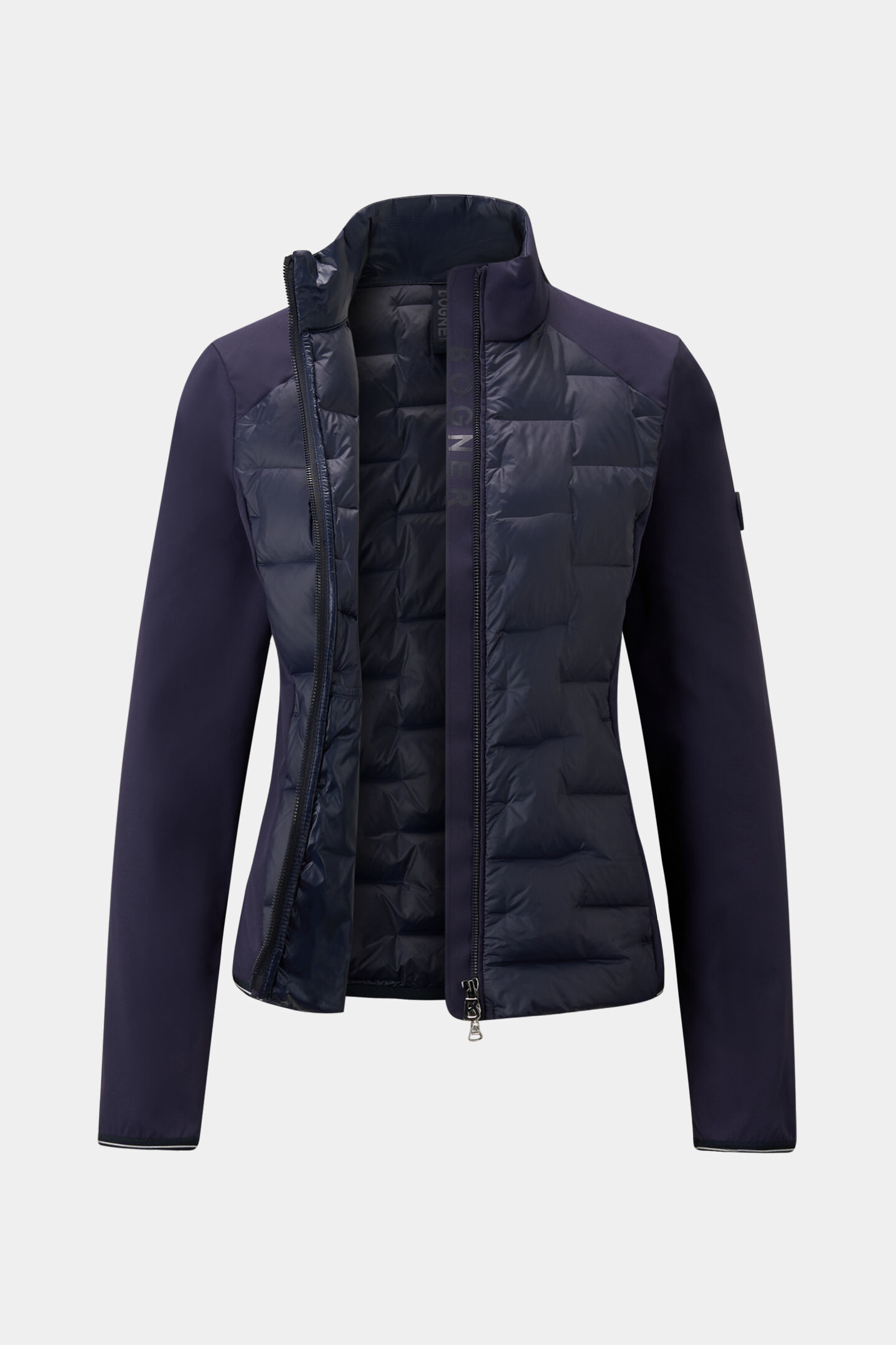 Loria hybrid down jacket Navy blue
