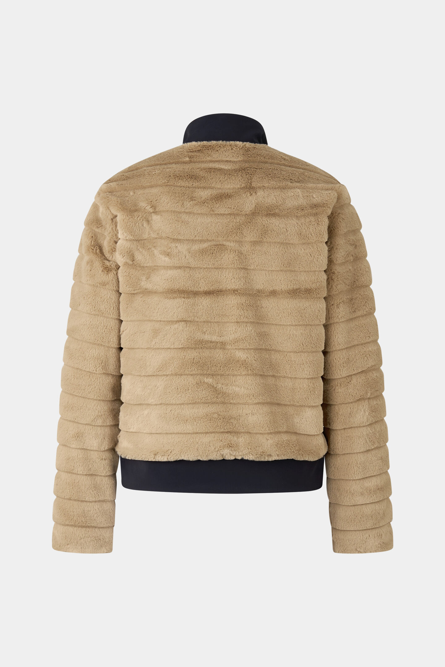 Katniss faux fur jacket Brown