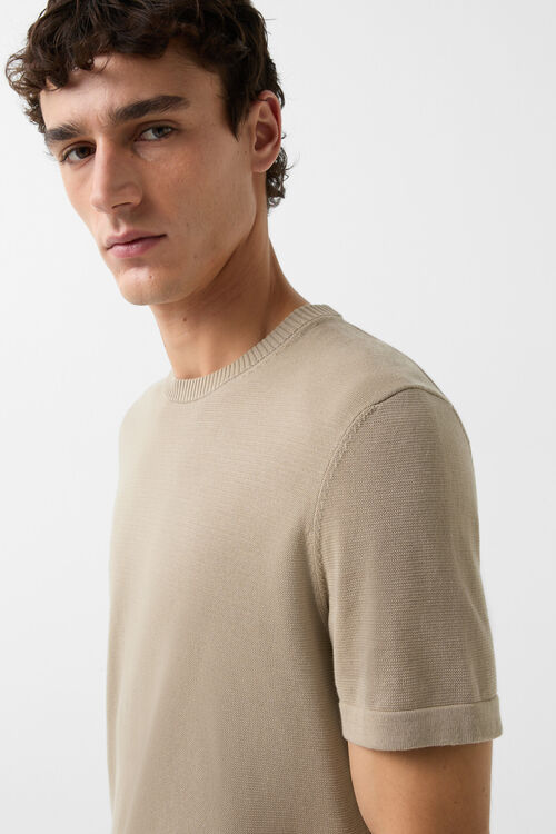 Strick-Shirt Lloyd Beige