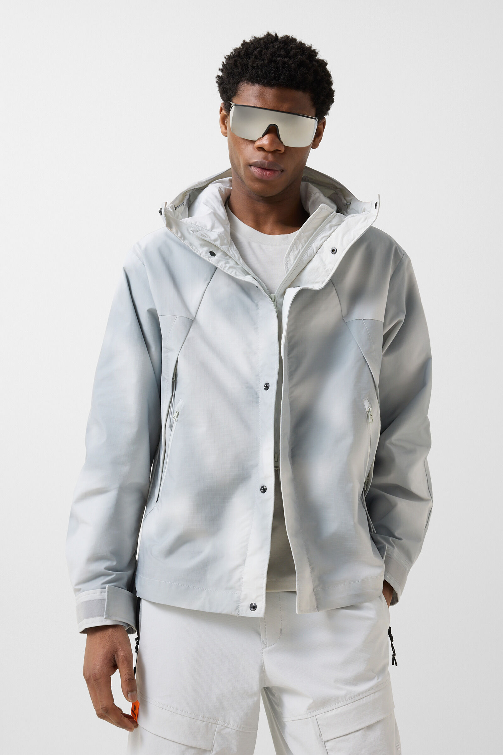 Lior functional jacket Light grey/off-white
