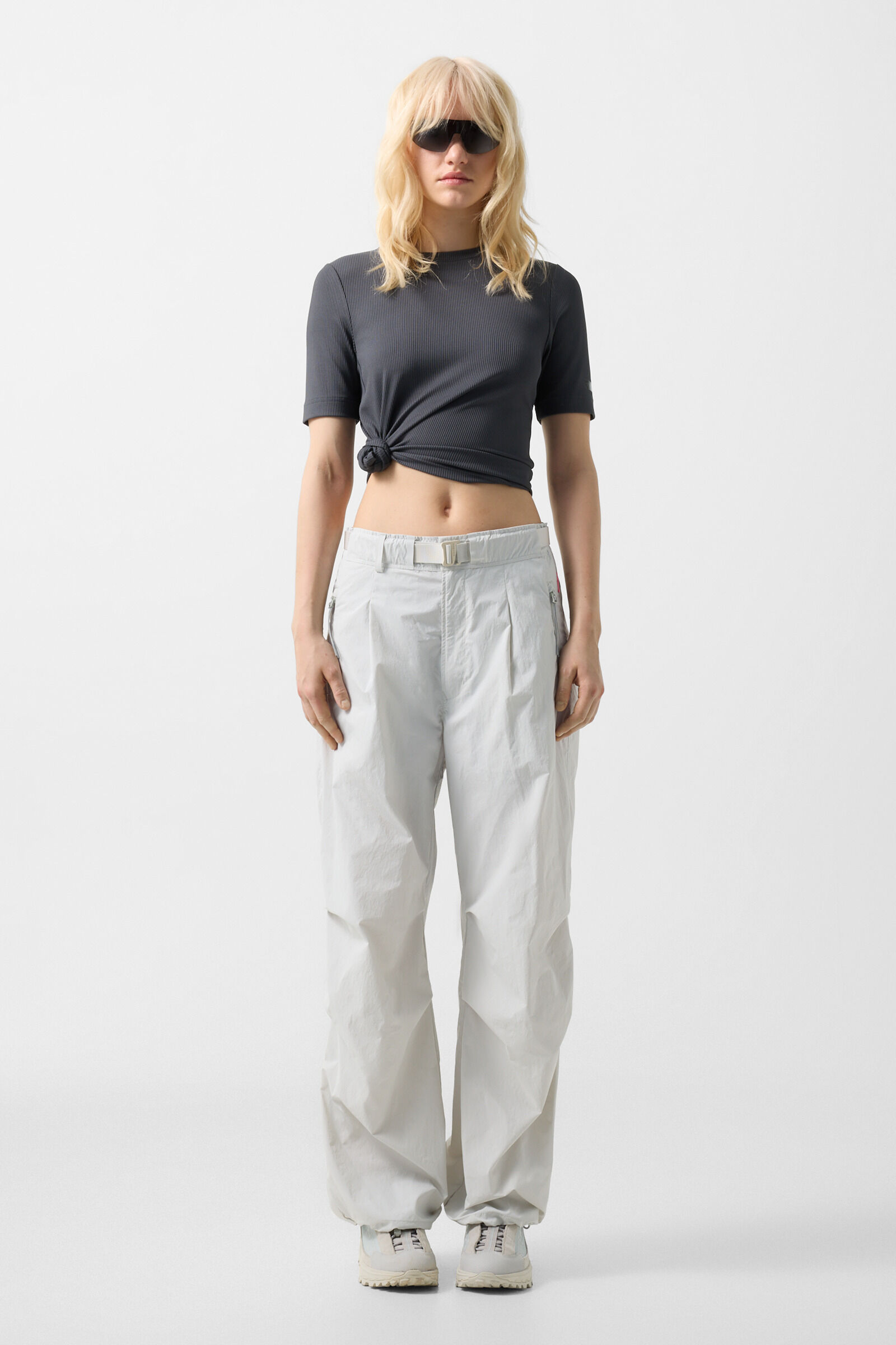 Charis functional trousers Light grey