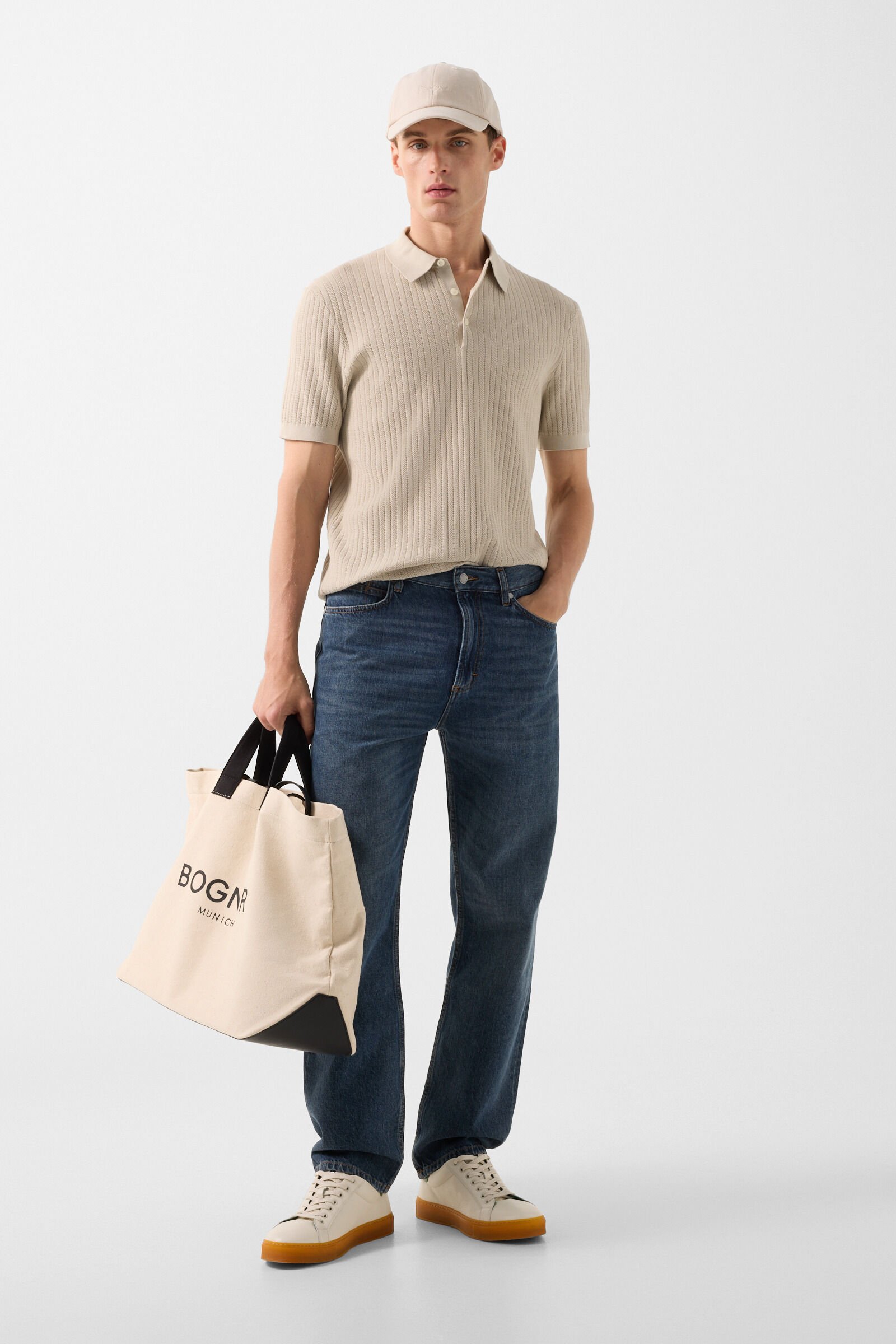 Straight fit jeans Travis Denim Blue