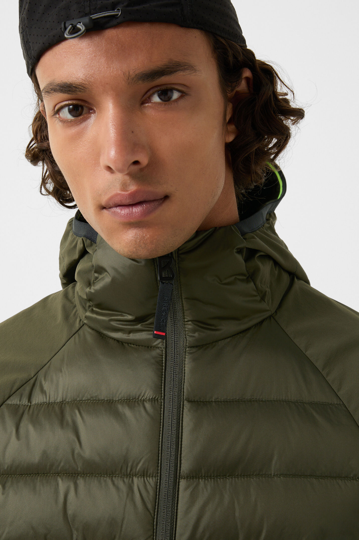 Hybrid-Steppjacke Kegan Khaki