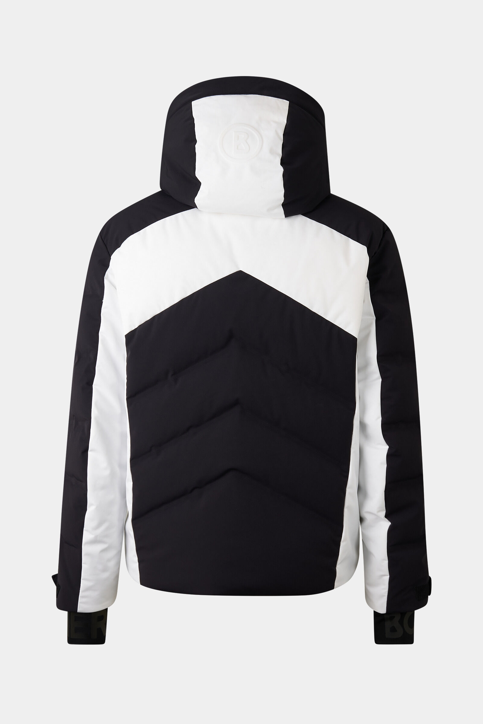 Jervis down ski jacket Black/white