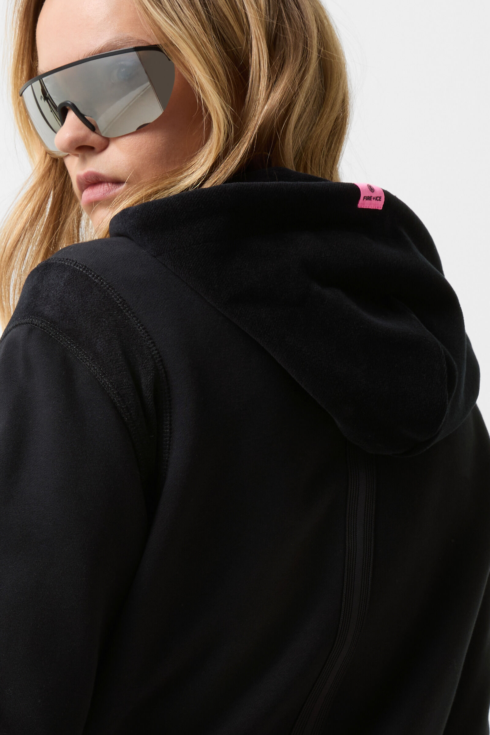 Jaden hoodie jersey jacket Black