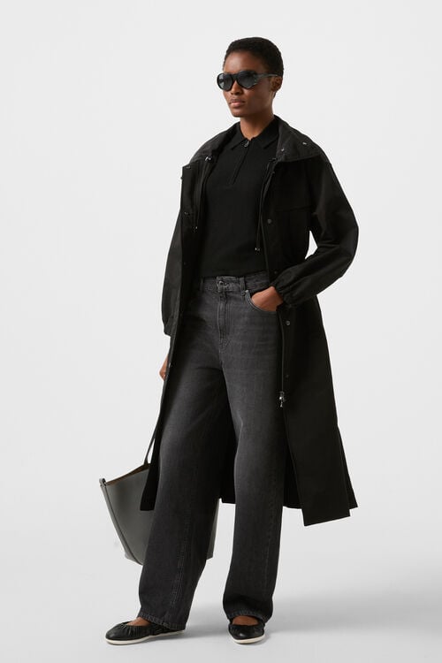 Barrel fit jeans Bina Dark grey