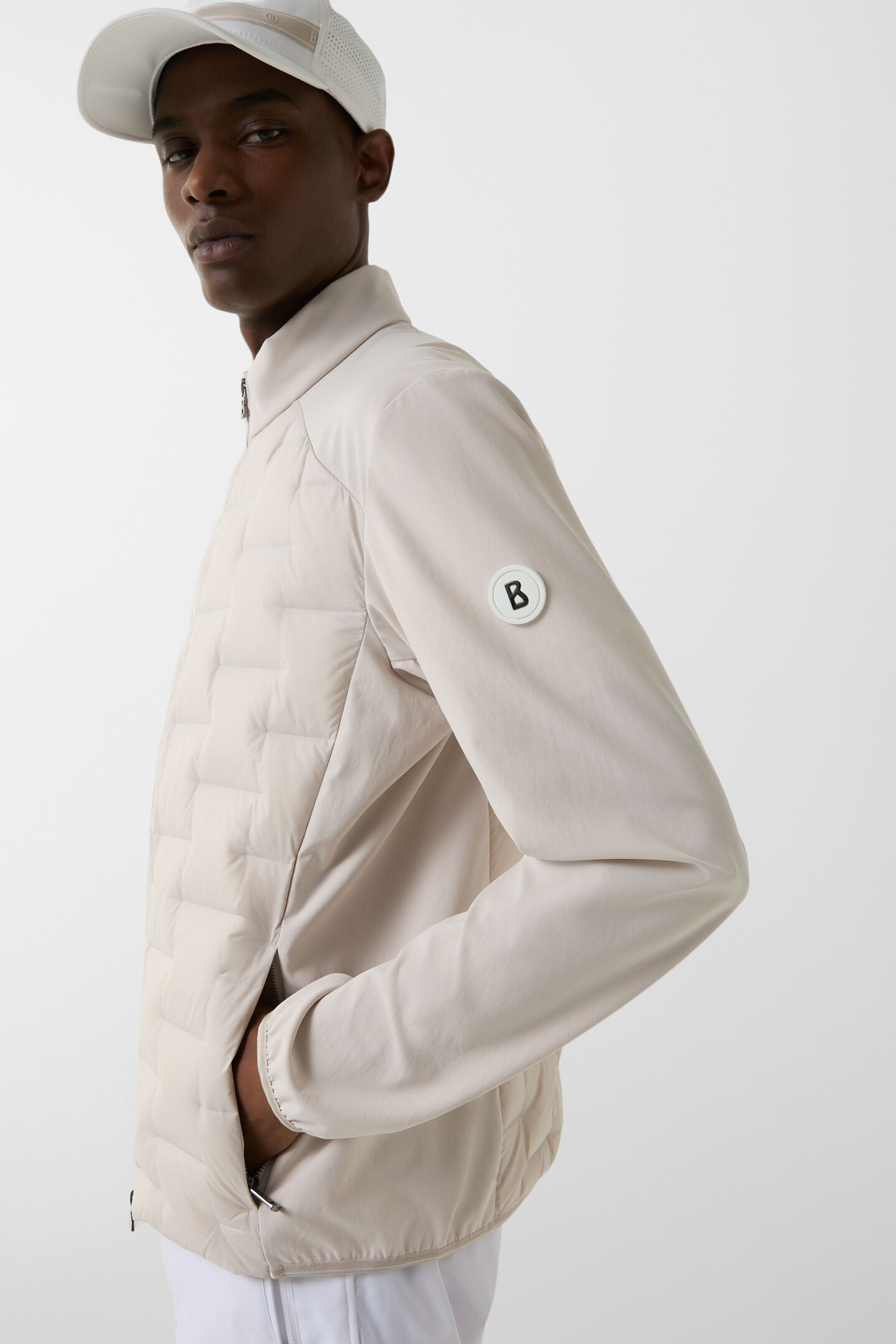 Dardan hybrid down jacket Sand