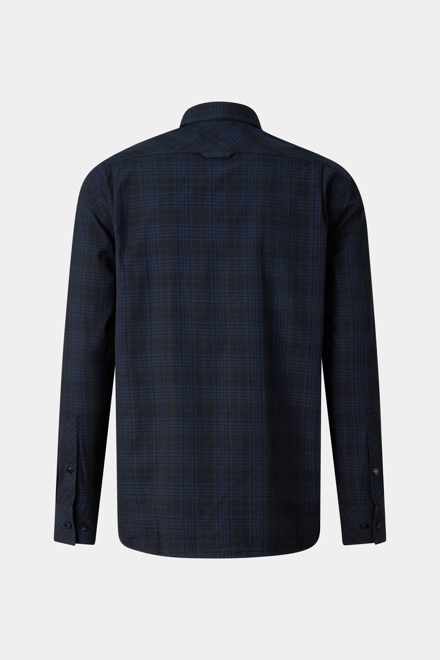 Hardy cotton shirt Navy blue/black