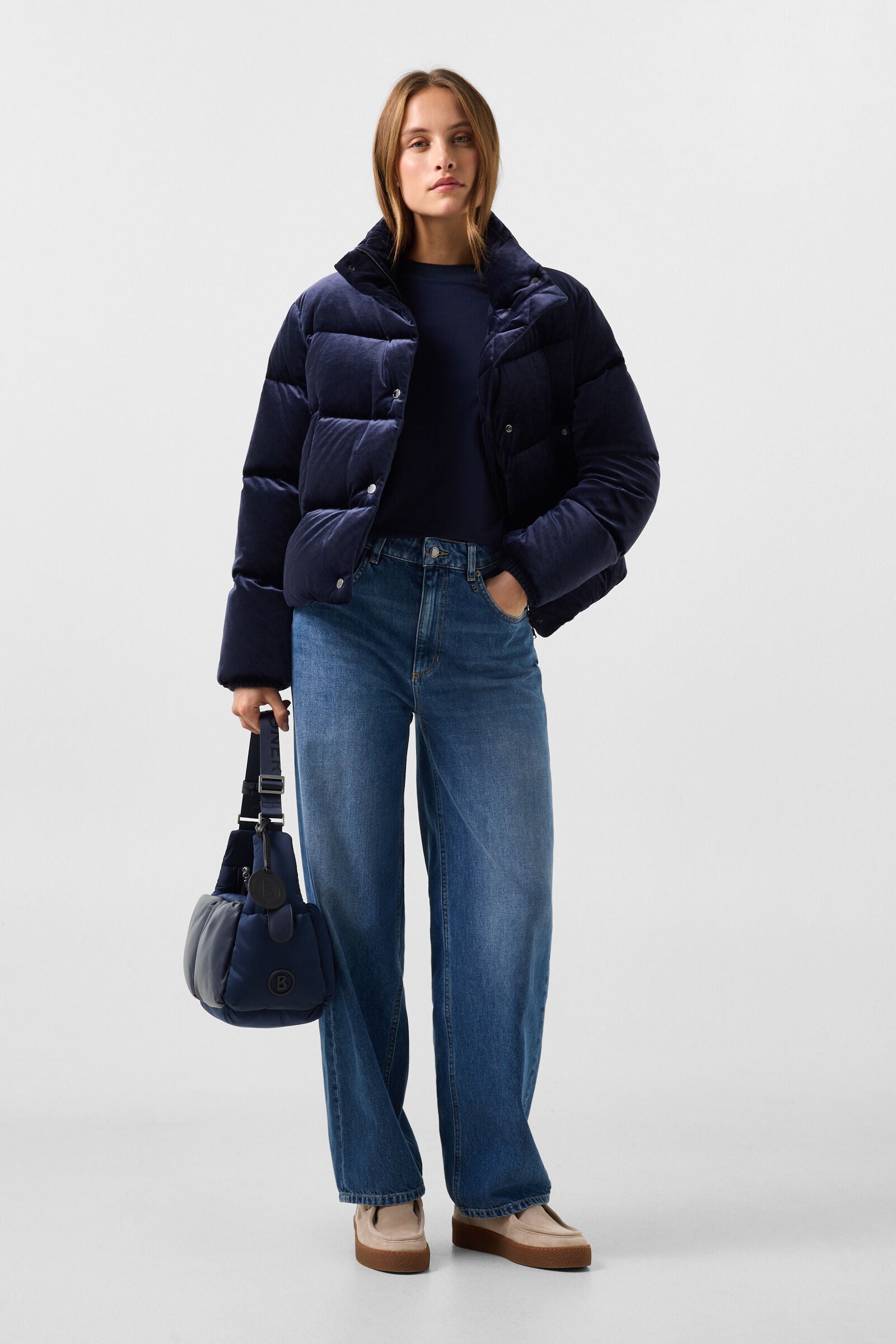 Alexi long-sleeved top Navy