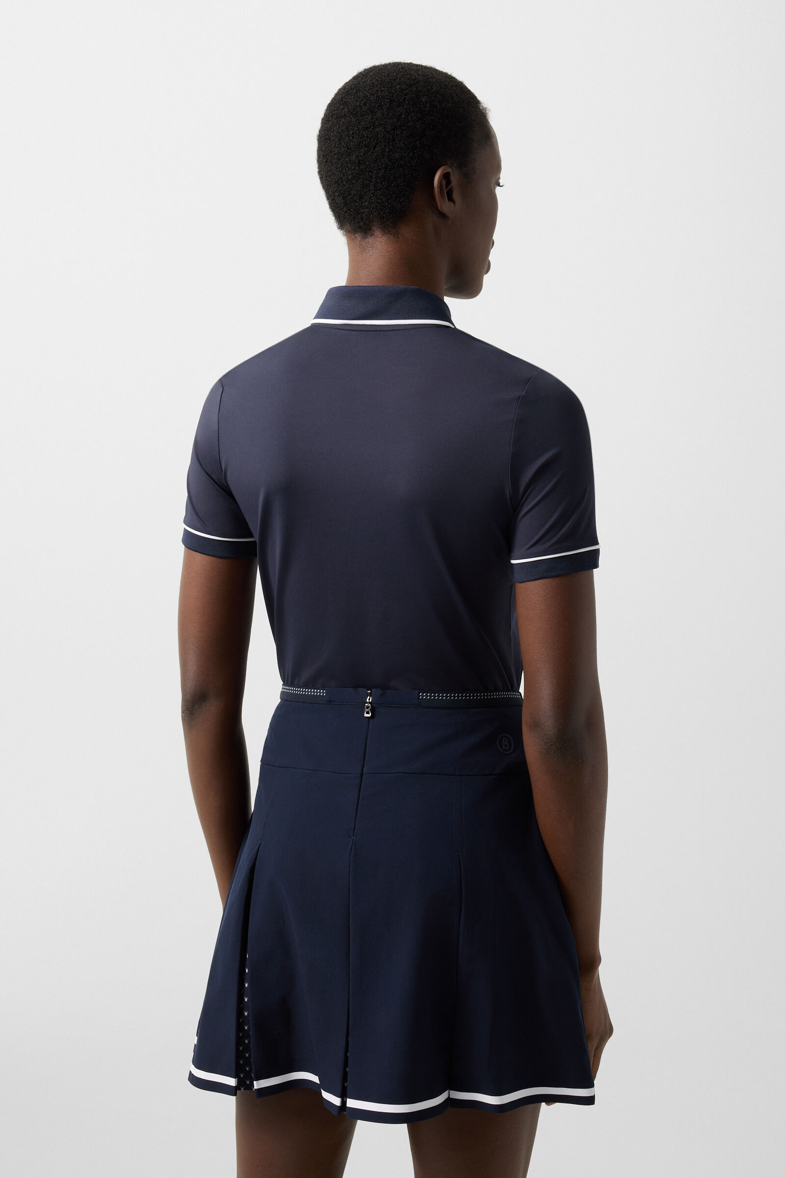 Funktions-Polo-Shirt Caren Navy-Blau