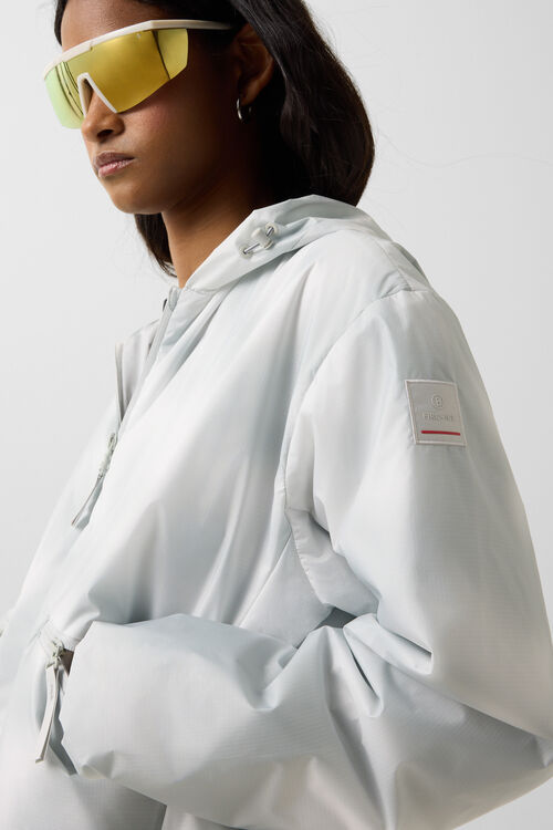 Yadira functional jacket Light gray/off-white