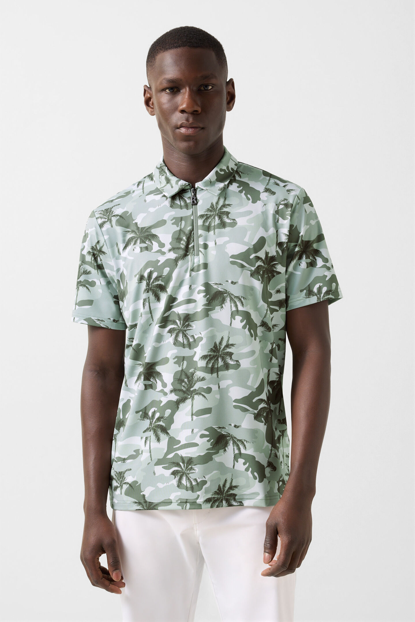 Taron functional short-sleeved top Eucalyptus