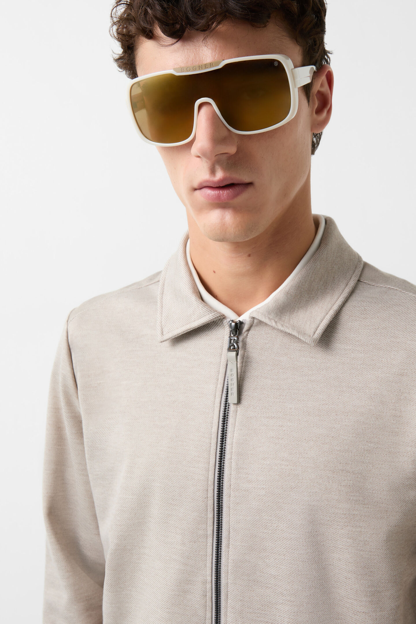 Robby jersey jacket Beige