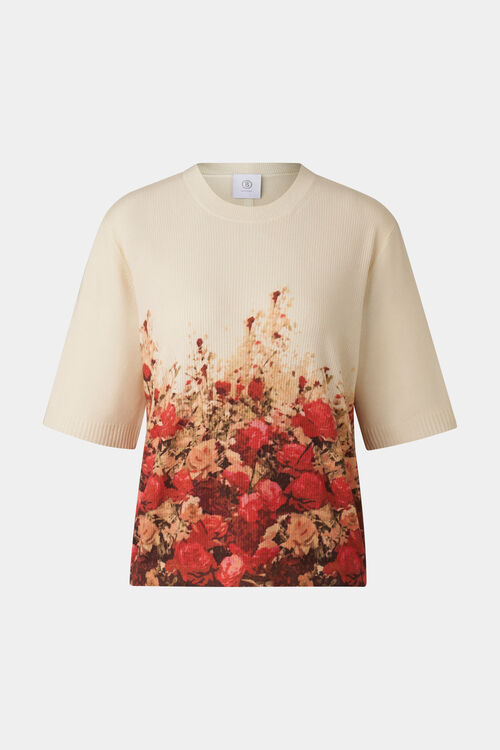 Strick-Shirt Helly Sand/Rot