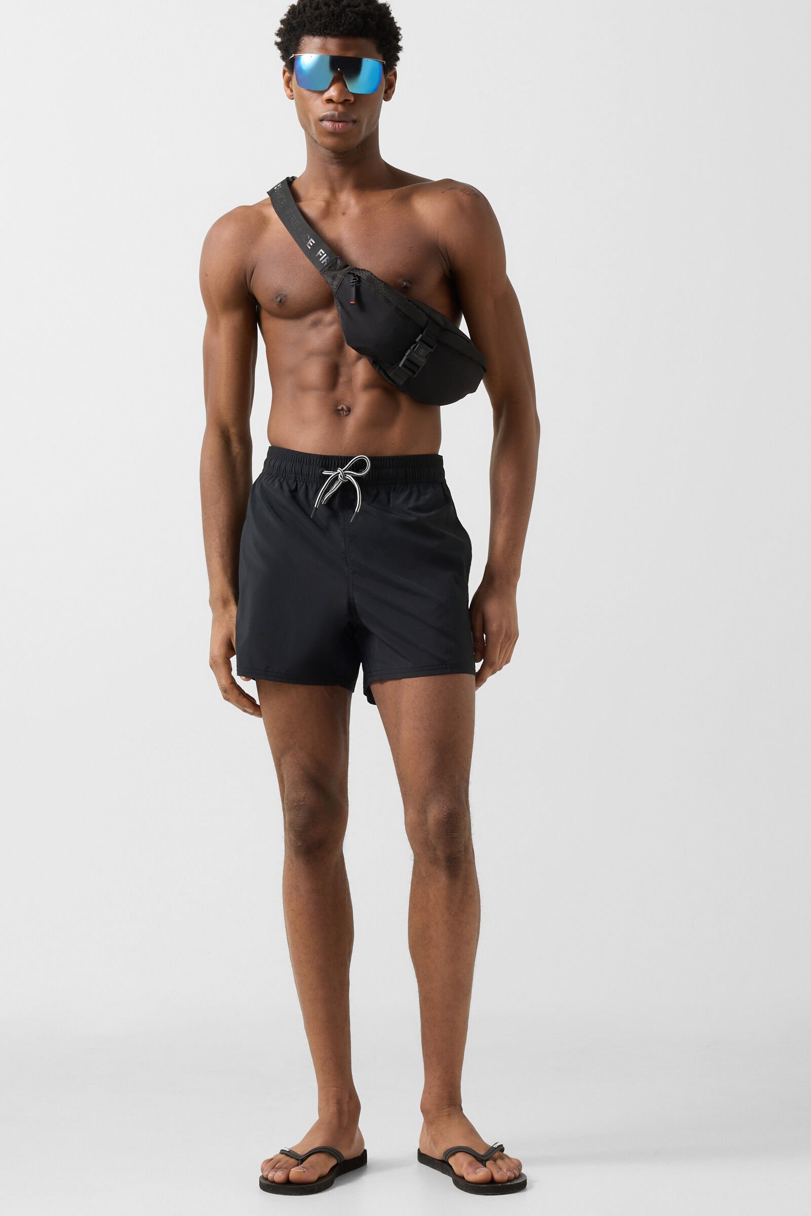 Nelson swim trunks Black