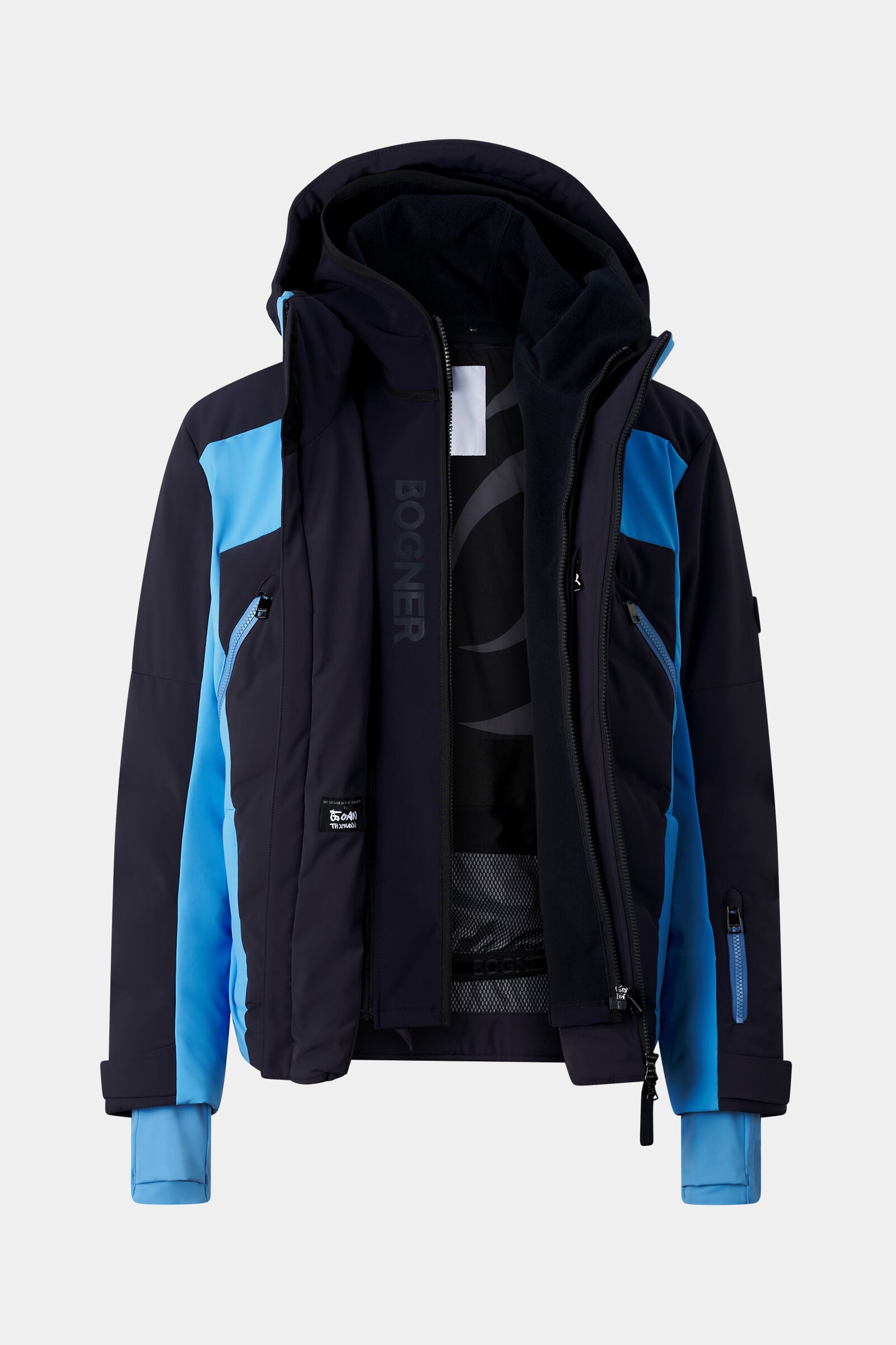 Jervie ski jacket Cyan/Navy