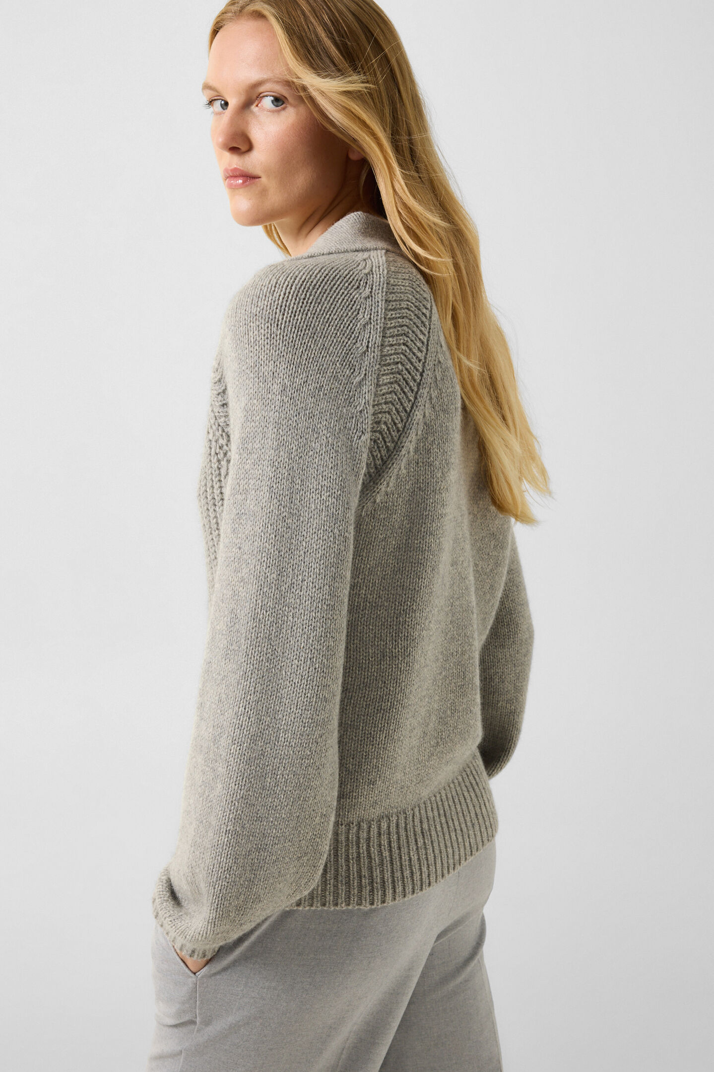 Jordy Yak Jumper Light grey