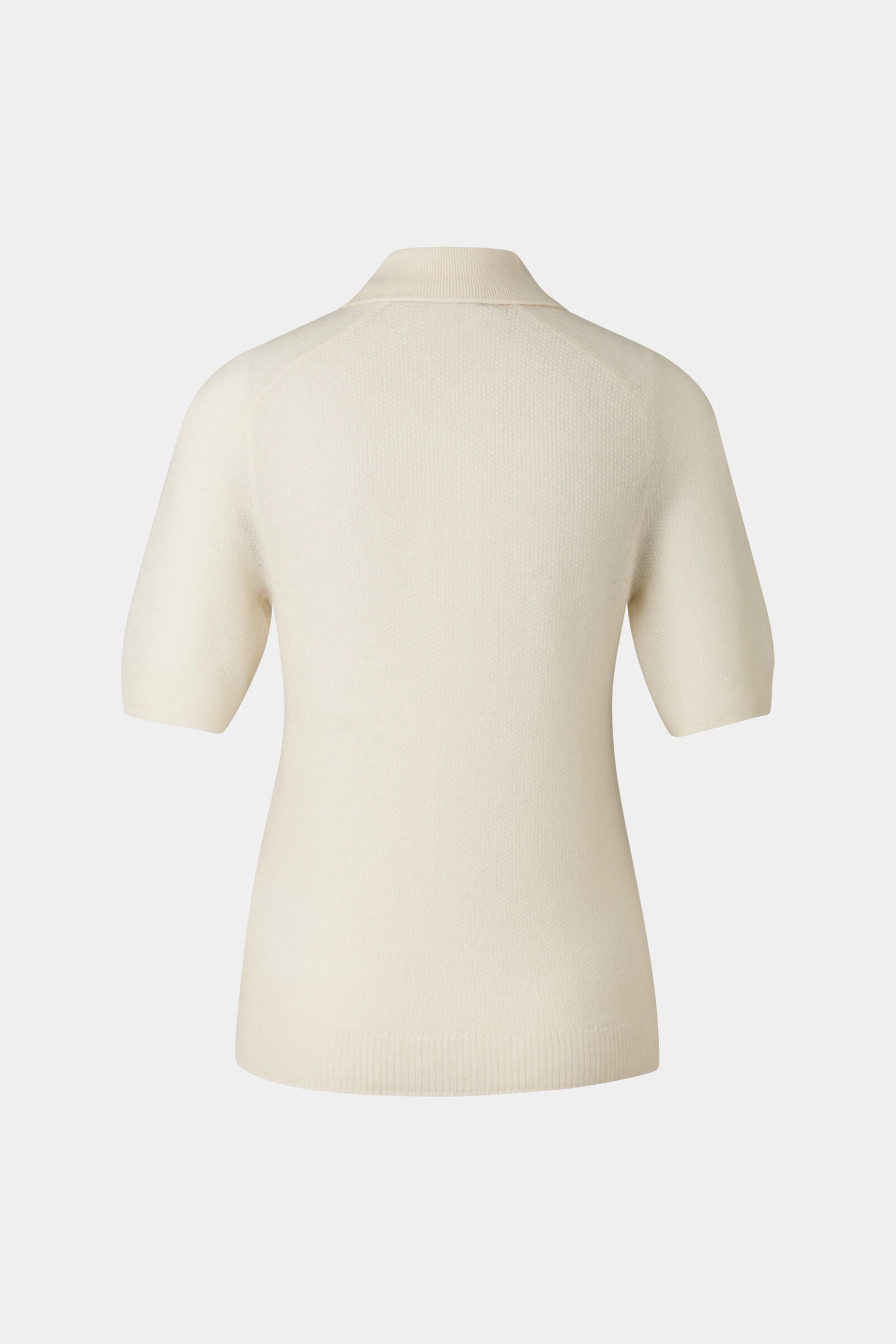 Knitted polo shirt Shari Sand
