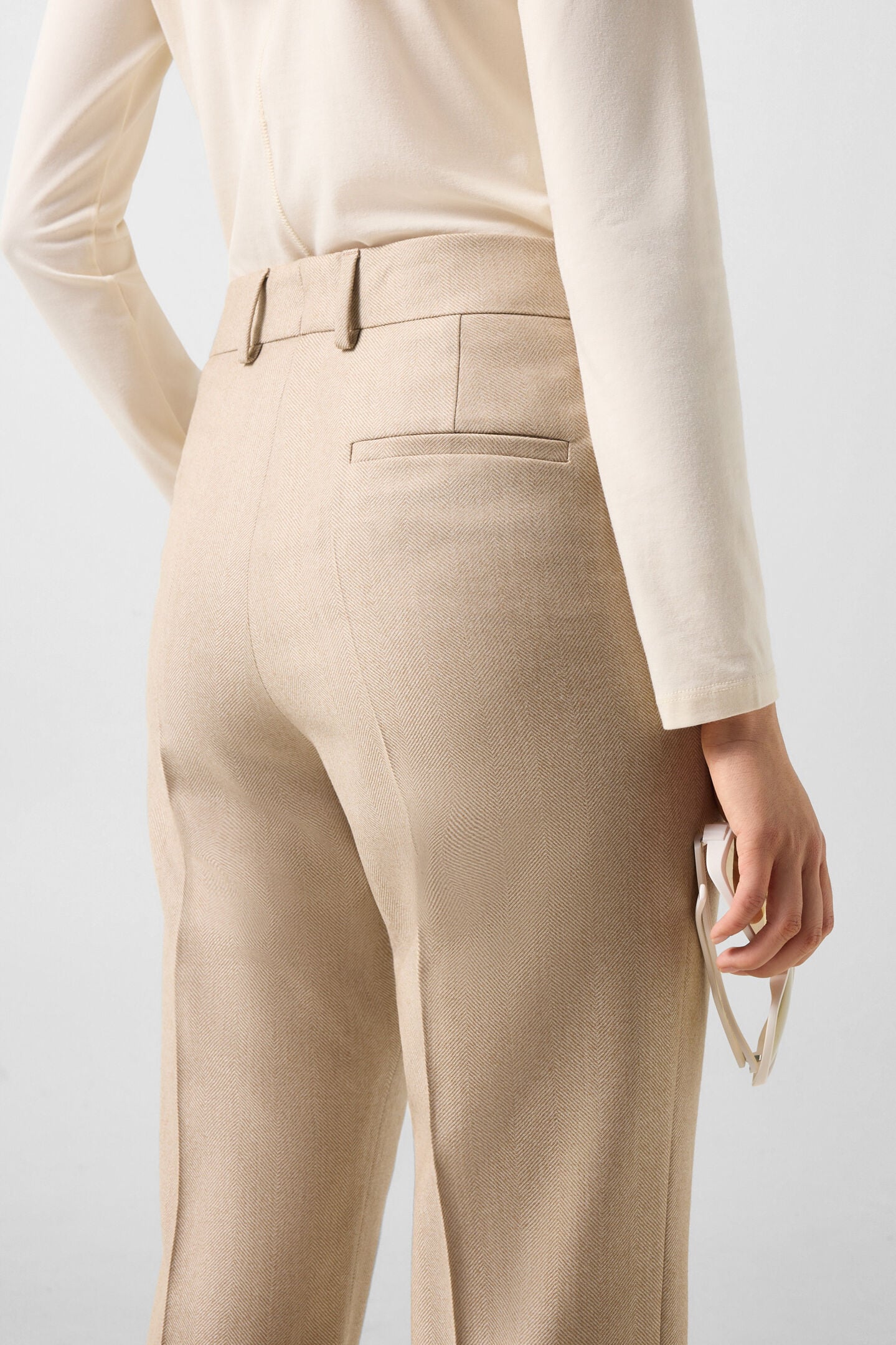 Jody Virgin Wool Pants Camel