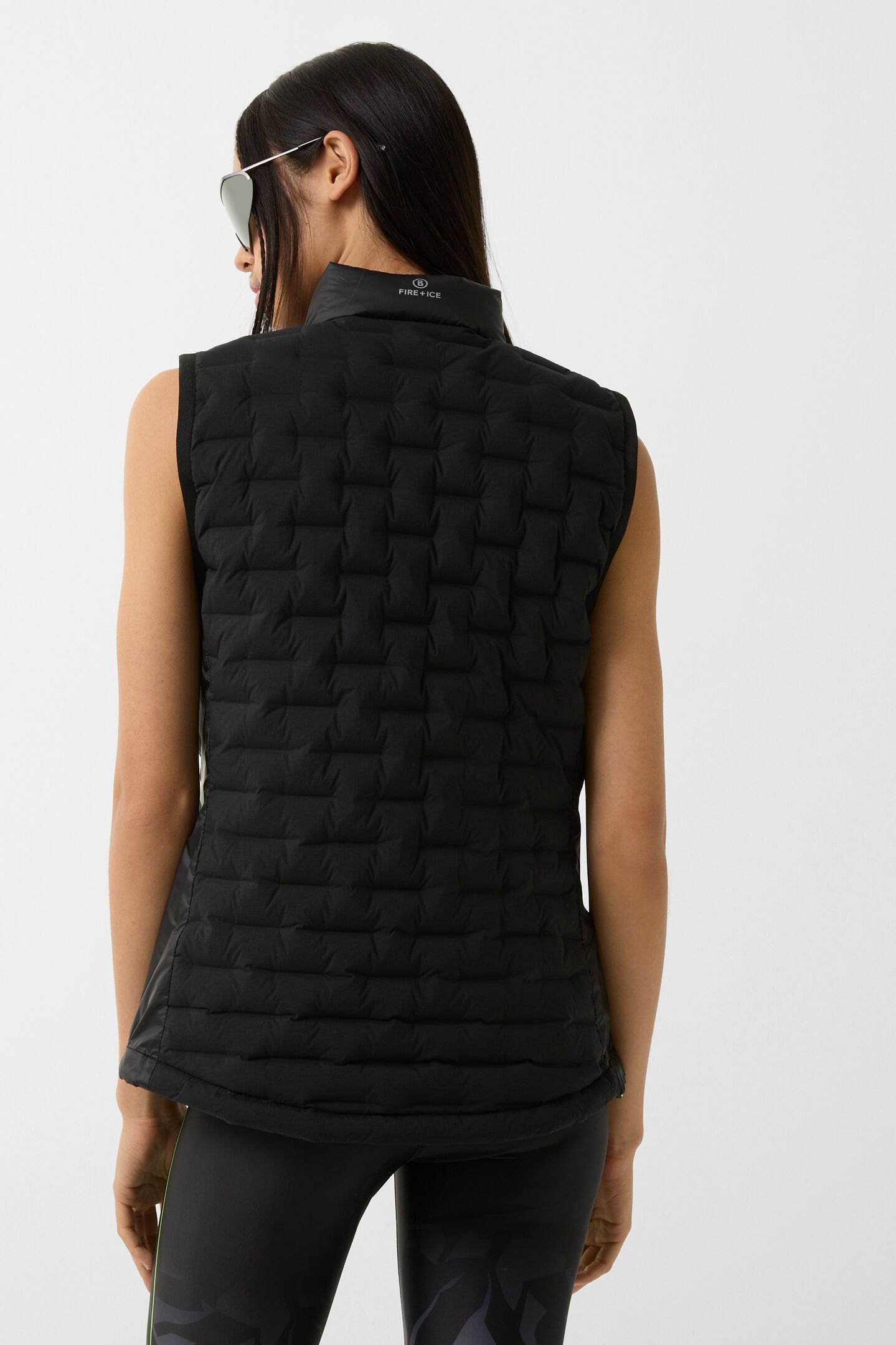 Fenja lightweight down waistcoat Black