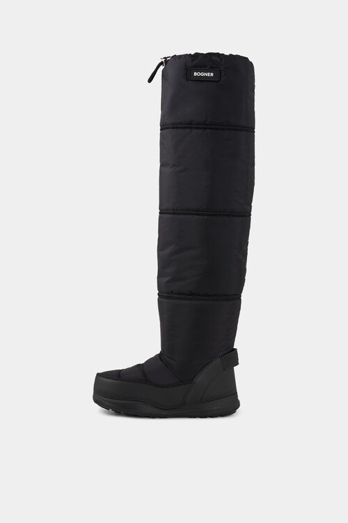 Overknee snow boots La Plagne Black