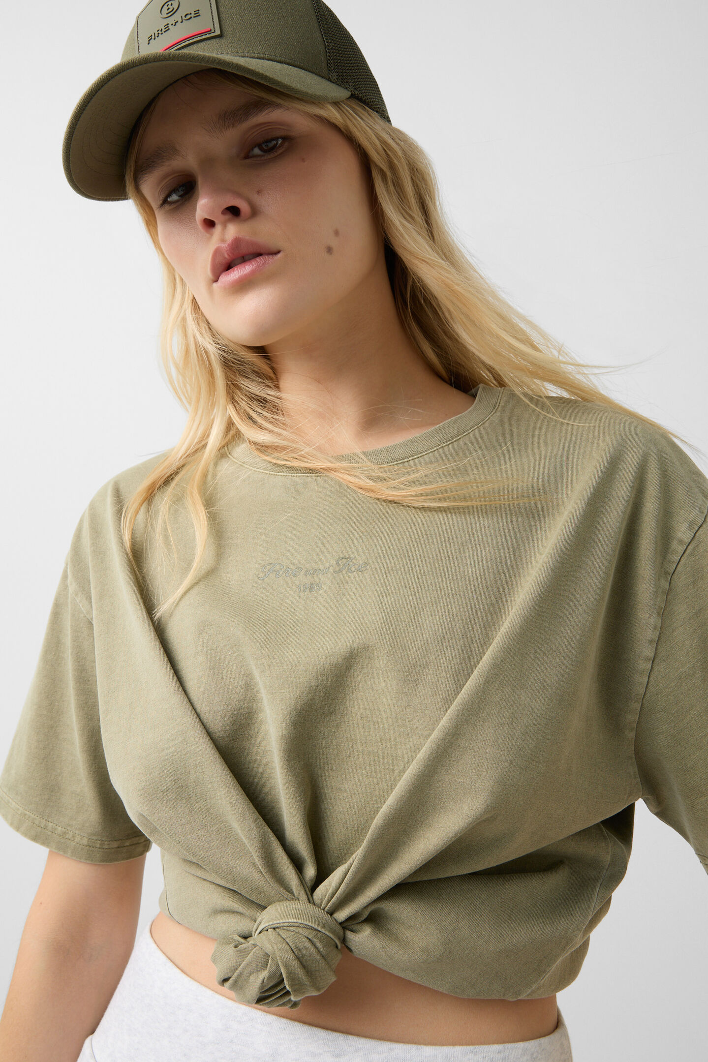 T-shirt Cara Khaki