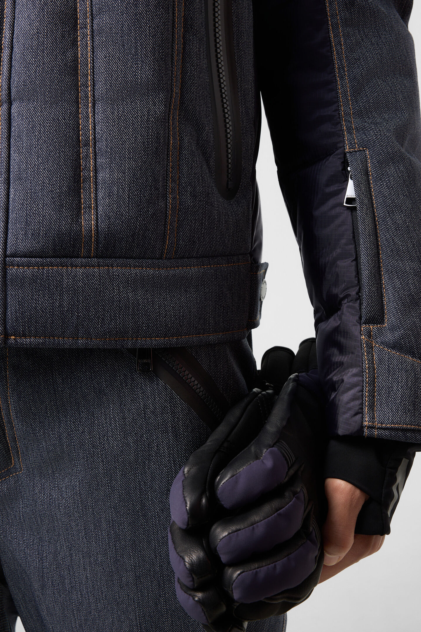 Jeen denim ski jacket Denim Blue