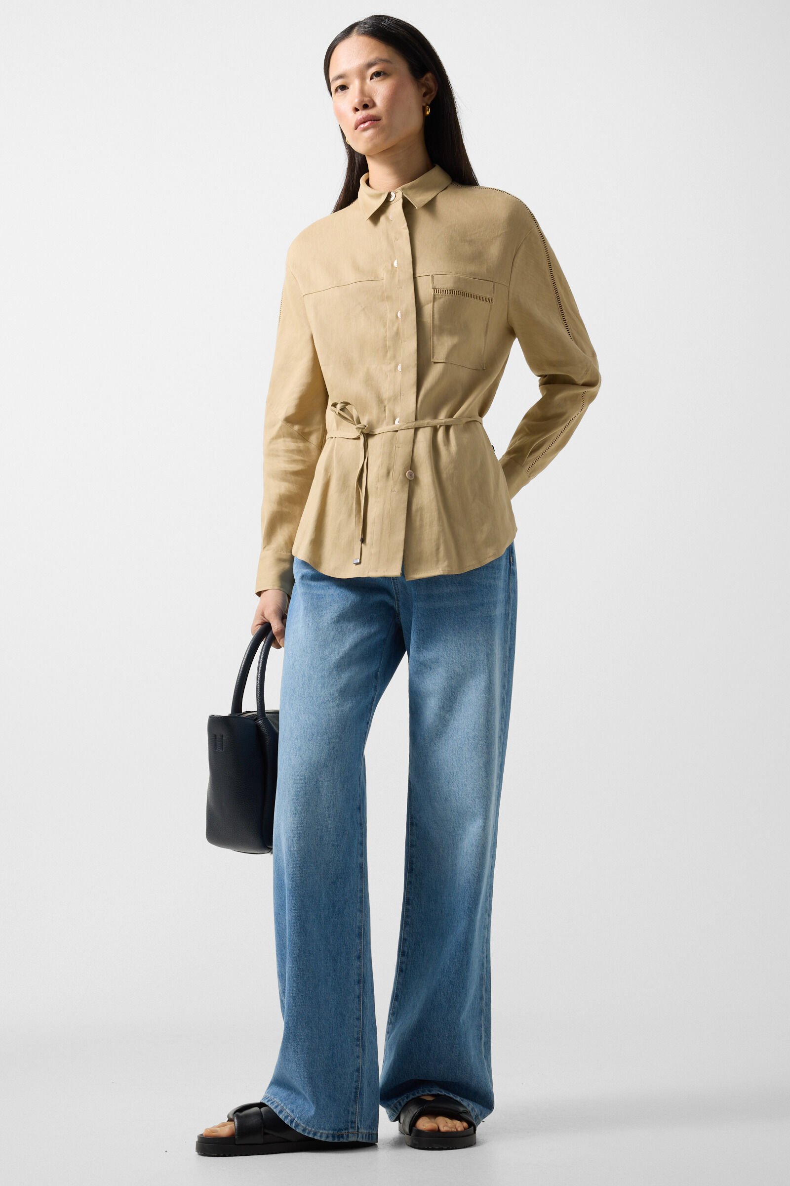 Catrina shirt blouse Camel